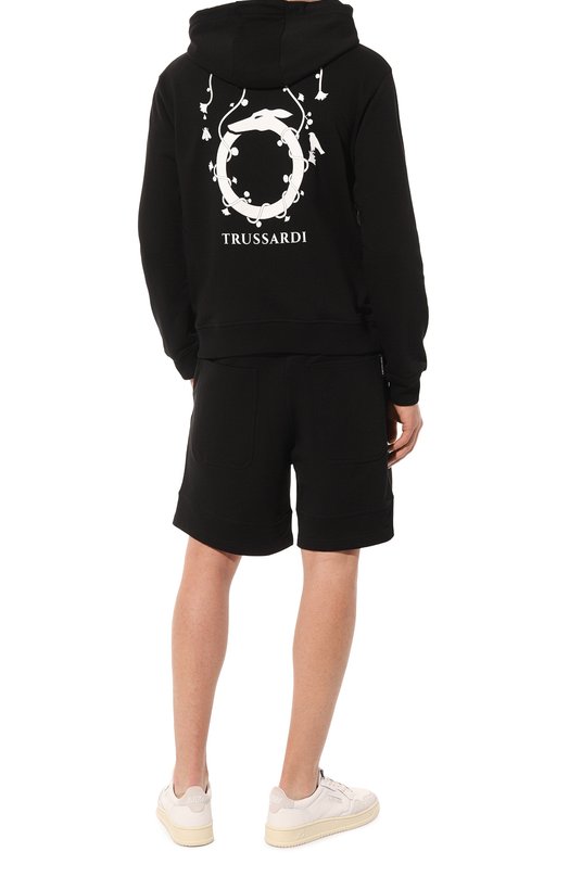 фото Хлопковое худи trussardi