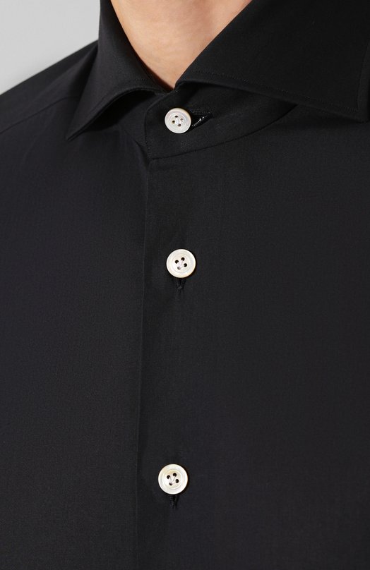 фото Хлопковая рубашка kiton