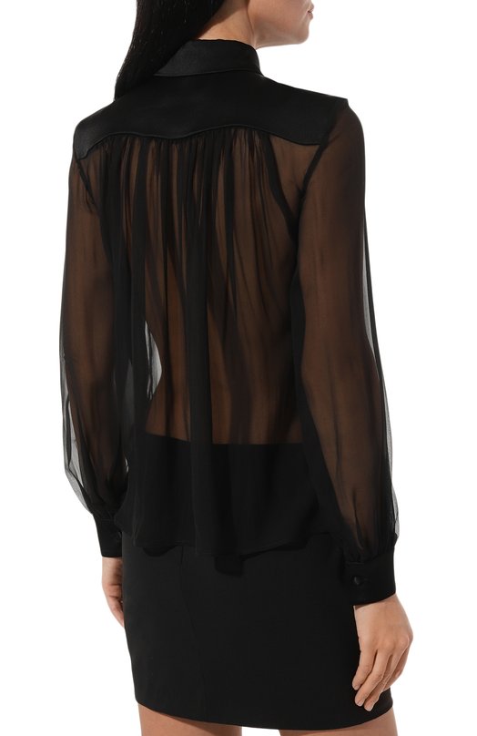 фото Шелковая блузка alberta ferretti