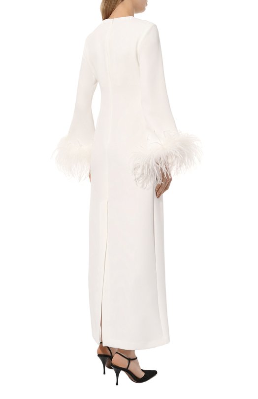 фото Платье с отделкой перьями p.a.r.o.s.h.
