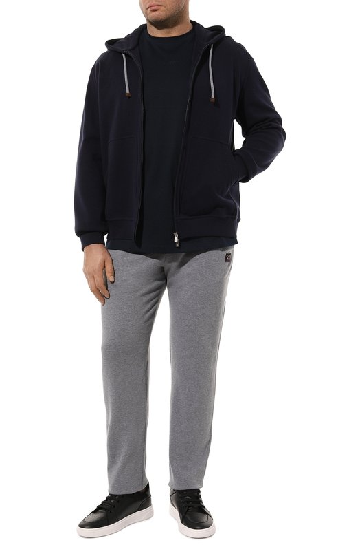 фото Хлопковая толстовка brunello cucinelli