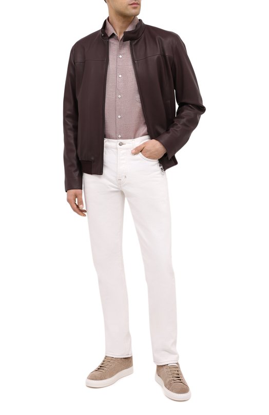 фото Хлопковая рубашка loro piana