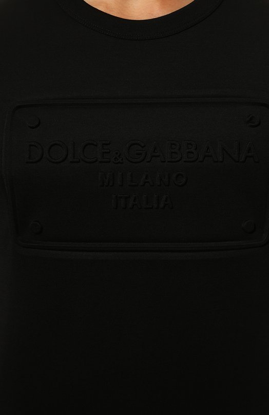 фото Хлопковая футболка dolce & gabbana