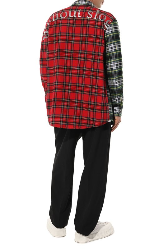 фото Хлопковая рубашка diego venturino