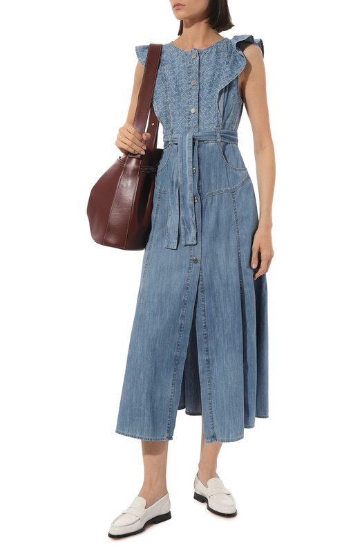 фото Джинсовое платье pinko