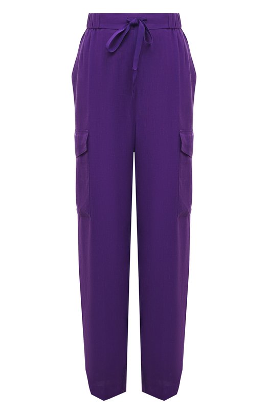 фото Брюки из вискозы и льна forte_forte