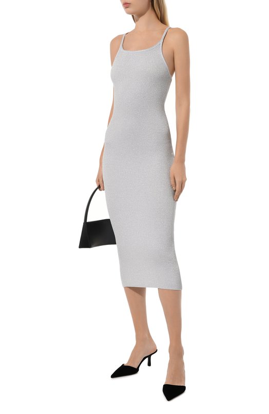 фото Хлопковое платье m05ch1no jeans