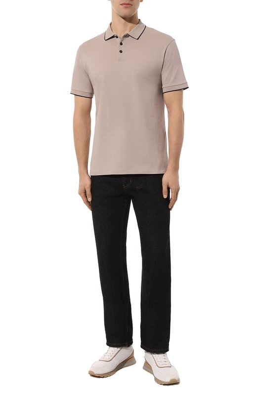 фото Хлопковое поло giorgio armani