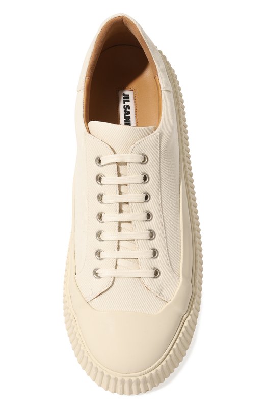 фото Текстильные кеды jil sander