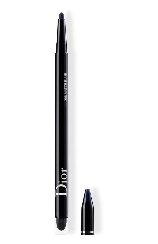 фото Водостойкая подводка для глаз diorshow 24h stylo, 296 матовый синий dior