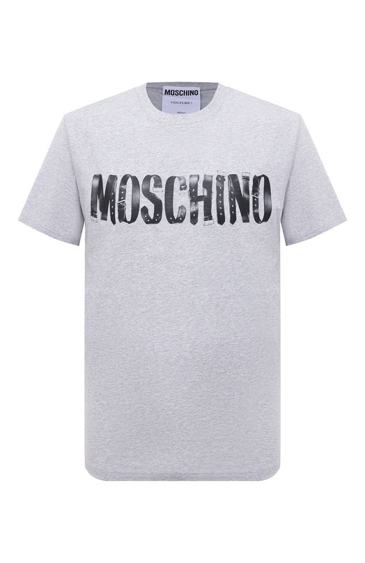 фото Хлопковая футболка moschino