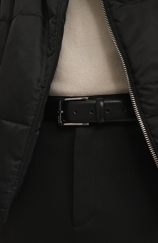 фото Кожаный ремень boss