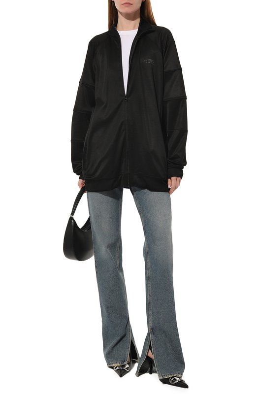 фото Толстовка из вискозы и хлопка mm6