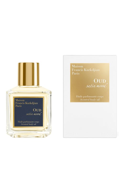 фото Масло для тела oud satin mood (70ml) maison francis kurkdjian