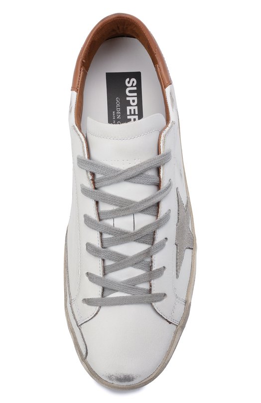 фото Кожаные кеды superstar golden goose deluxe brand