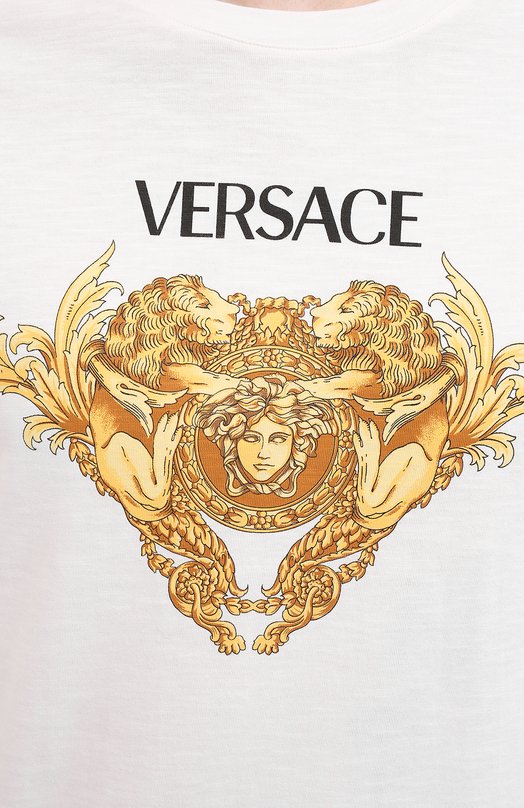 фото Хлопковая футболка versace