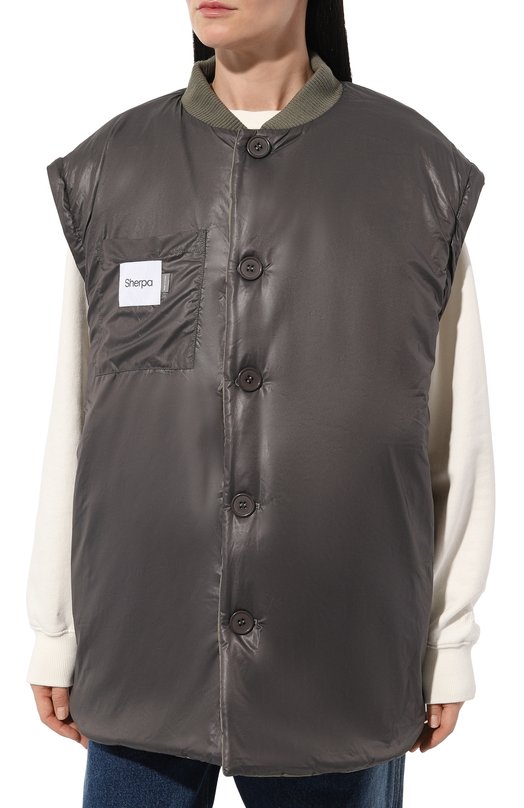 фото Двусторонняя куртка sherpa.