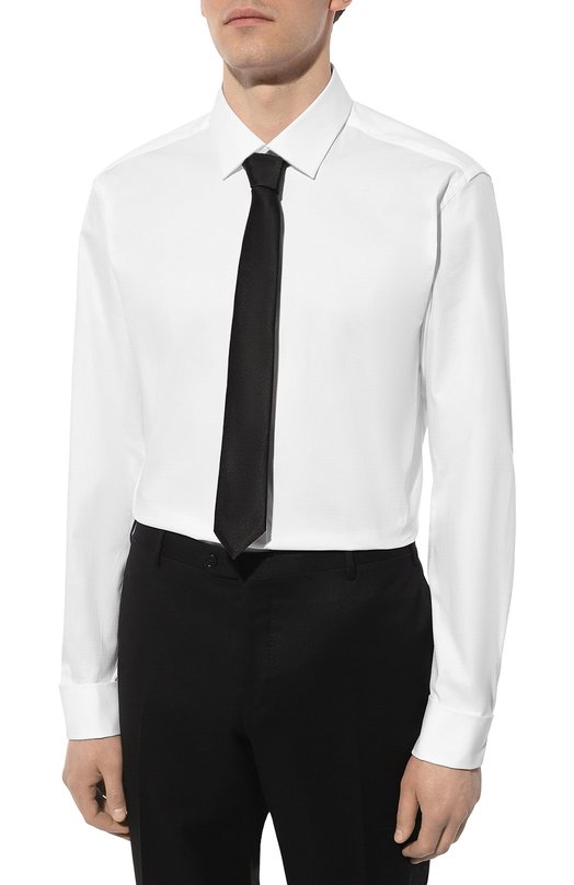 фото Хлопковая рубашка hugo