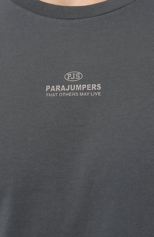 фото Хлопковая футболка parajumpers
