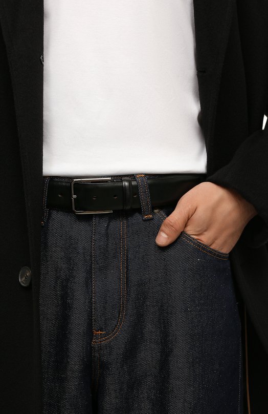 фото Кожаный ремень santoni