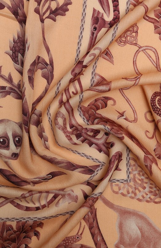 фото Платок из кашемира и шелка peach lemur kirill ovchinnikov