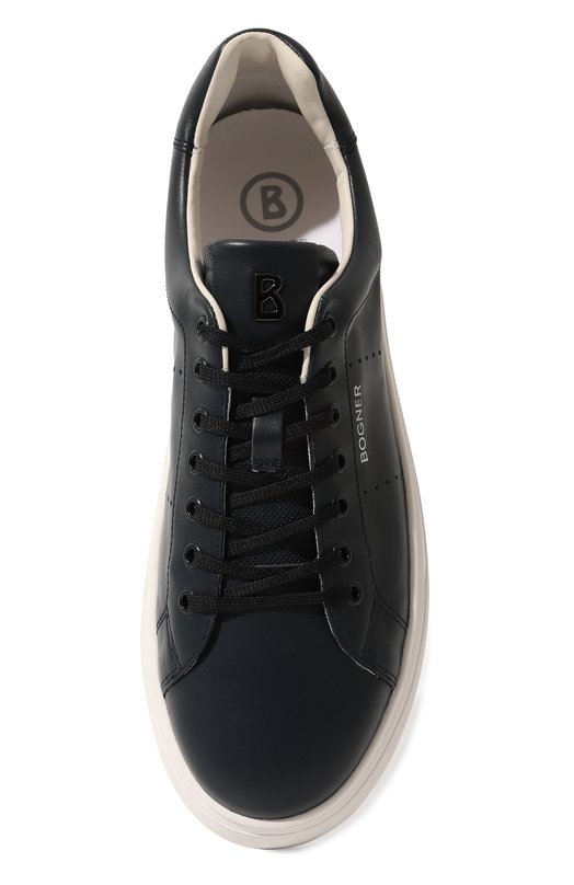 фото Кожаные кеды milan bogner