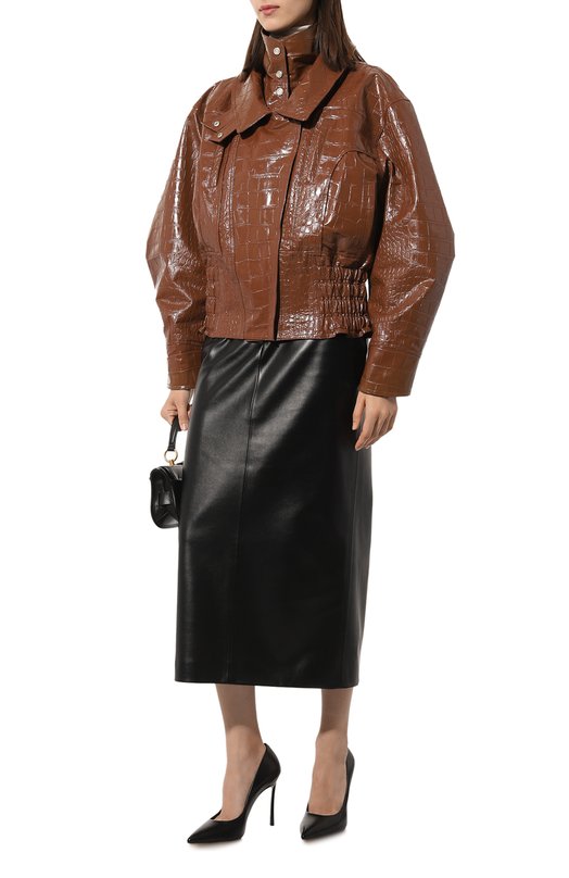 фото Кожаные туфли blade 100 casadei