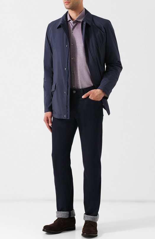 фото Хлопковая рубашка loro piana