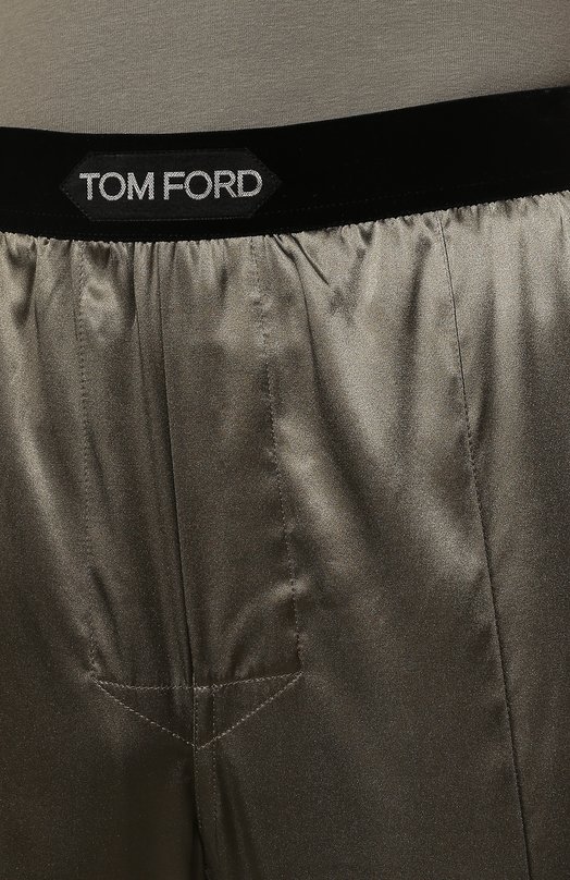 фото Шелковые домашние брюки tom ford