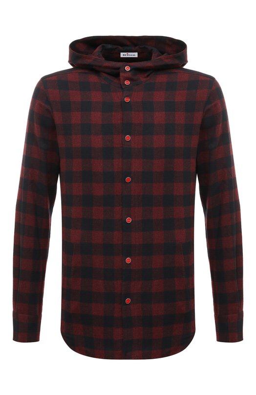 фото Хлопковая рубашка kiton