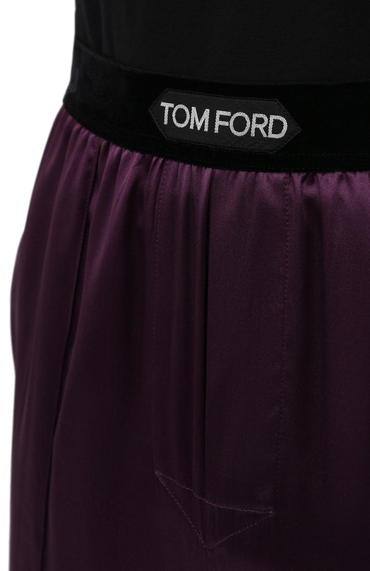 фото Домашние шелковые брюки tom ford