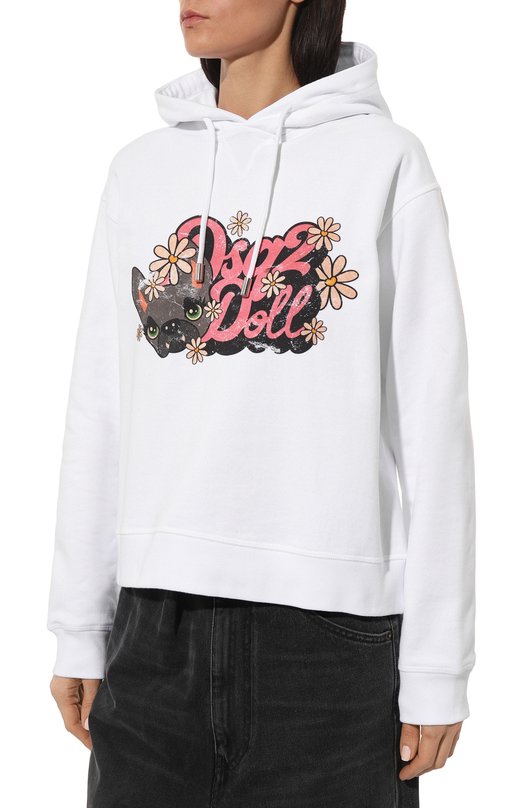 фото Хлопковое худи dsquared2