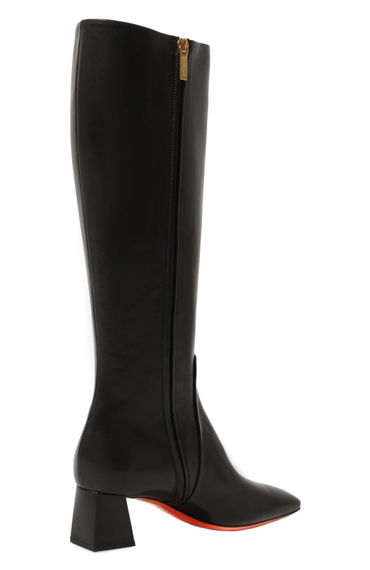 фото Кожаные сапоги santoni