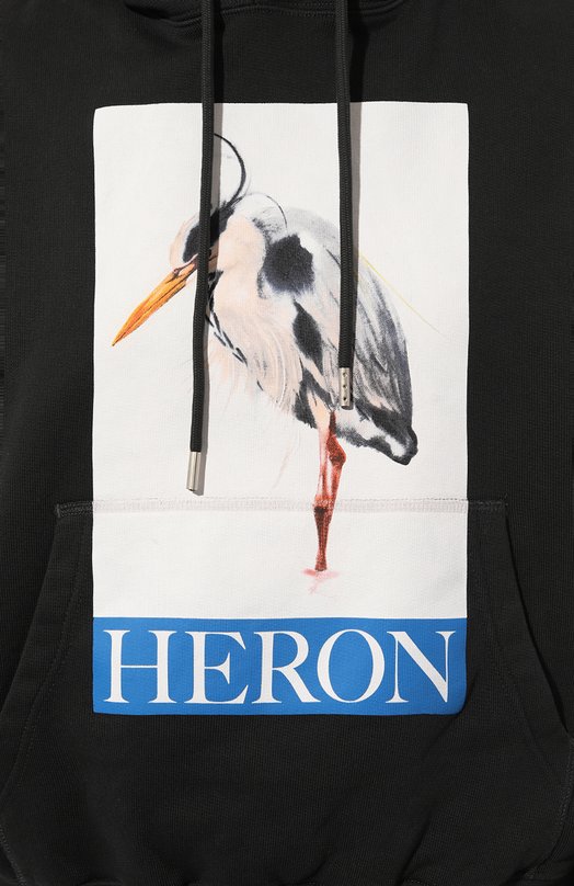 фото Хлопковое худи heron preston