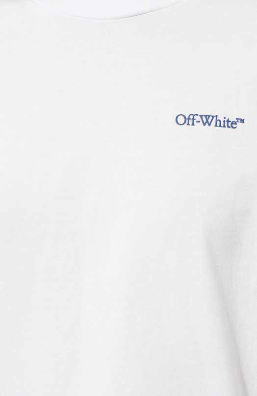 фото Хлопковая футболка off-white