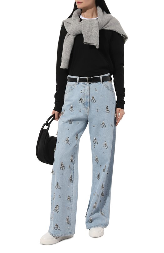 фото Кожаные кеды ganni