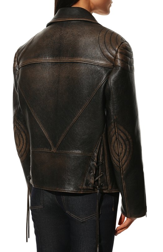 фото Кожаная куртка prada