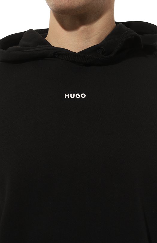 фото Хлопковое худи hugo