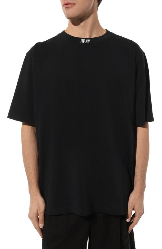 фото Хлопковая футболка heron preston