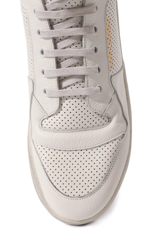фото Кожаные кеды sl24 saint laurent
