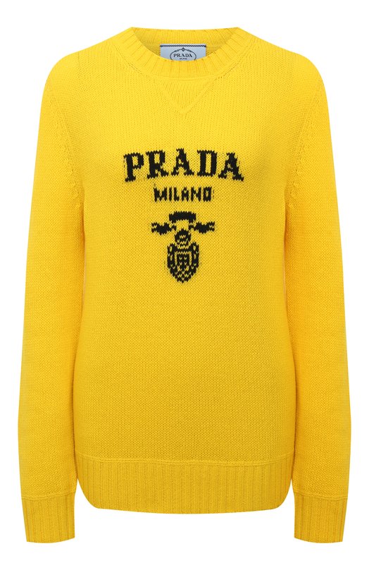 Свитер из шерсти и кашемира Prada