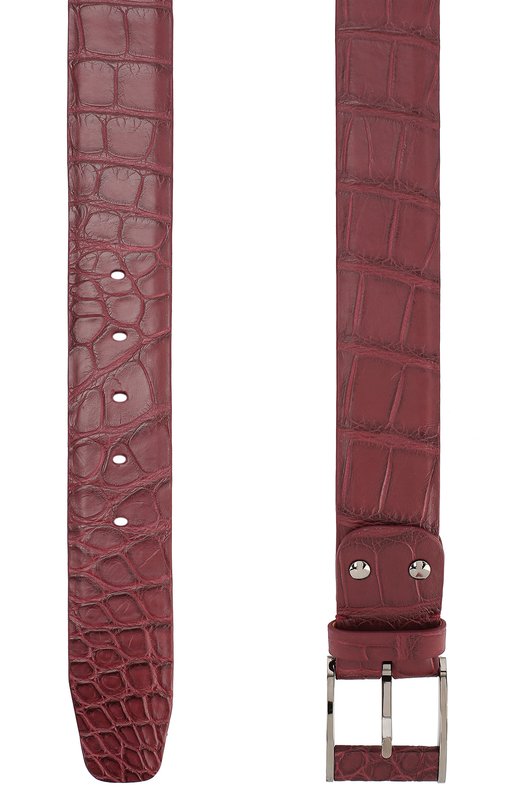 фото Ремень из кожи аллигатора zilli