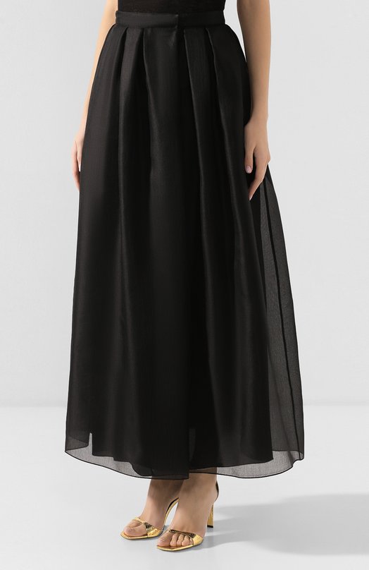 фото Юбка из шелка и хлопка giorgio armani