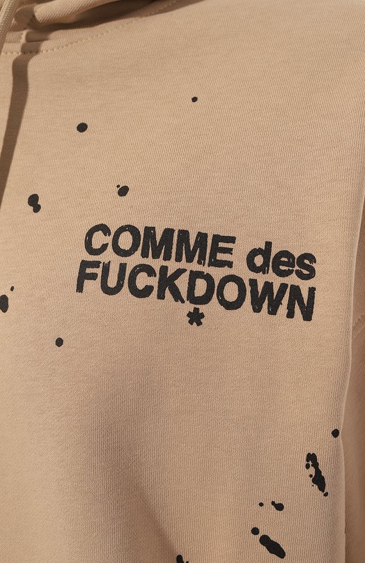 фото Хлопковое худи comme des fuckdown