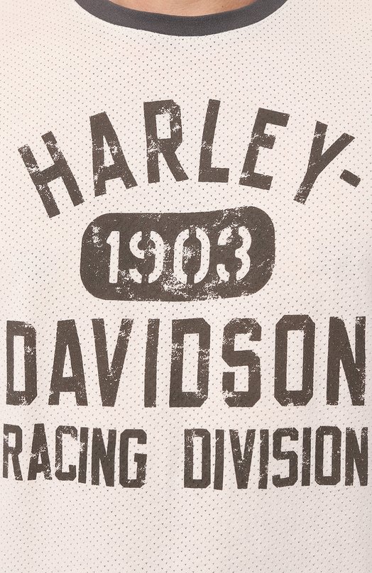 фото Хлопковая футболка harley-davidson