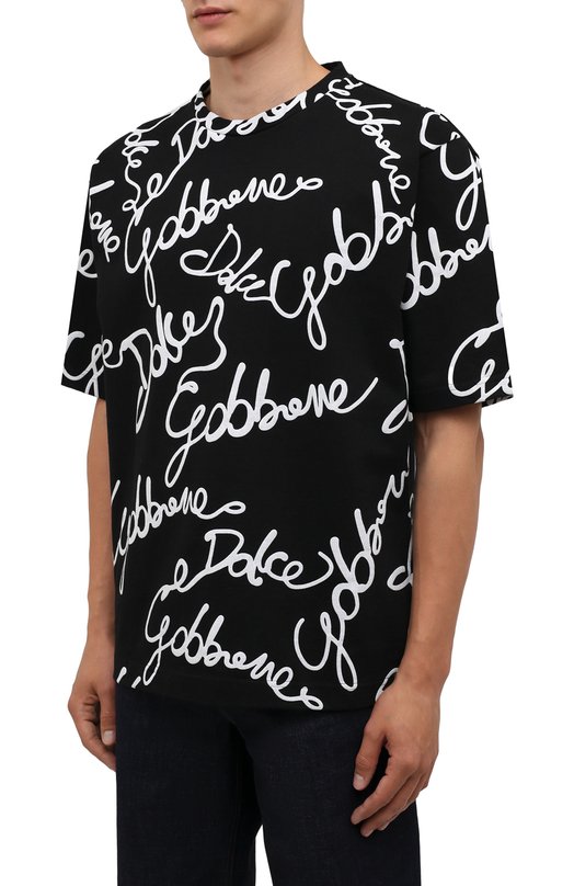 фото Хлопковая футболка dolce & gabbana