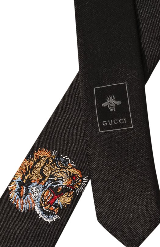 фото Шелковый галстук gucci