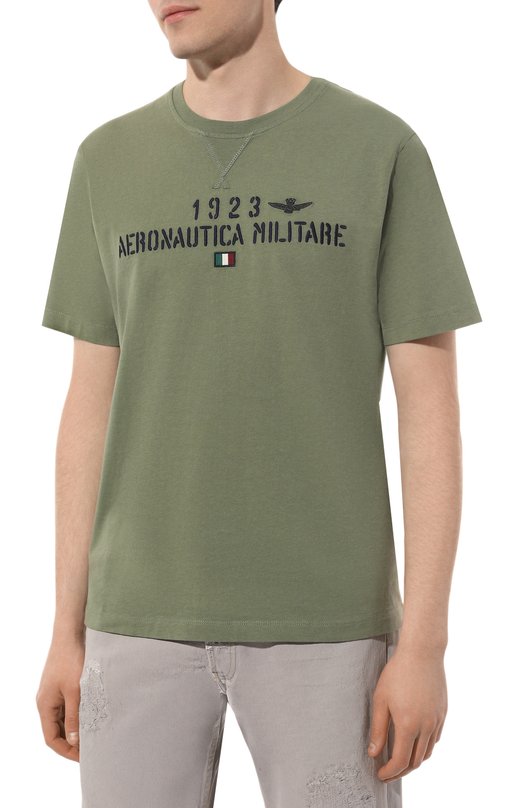 фото Хлопковая футболка aeronautica militare