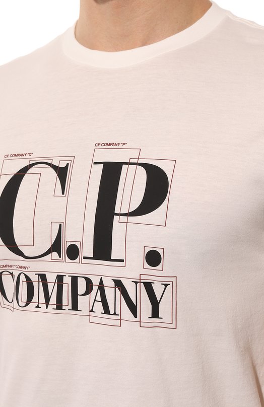 фото Хлопковая футболка c.p. company