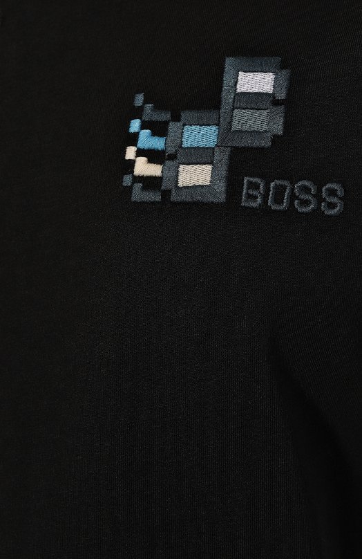 фото Хлопковая футболка boss orange